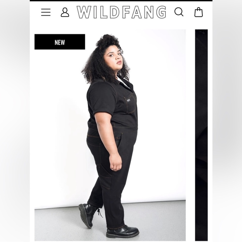 WildFang Jumpsuit Utility Sz L